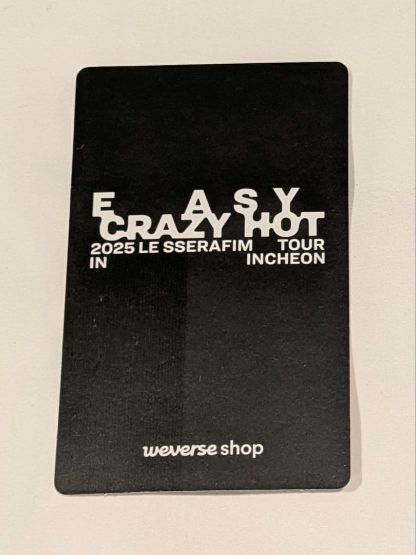 ルセラフィム チェウォン 2025 ワルツ ライブ 会場限定 トレカA - メルカリ