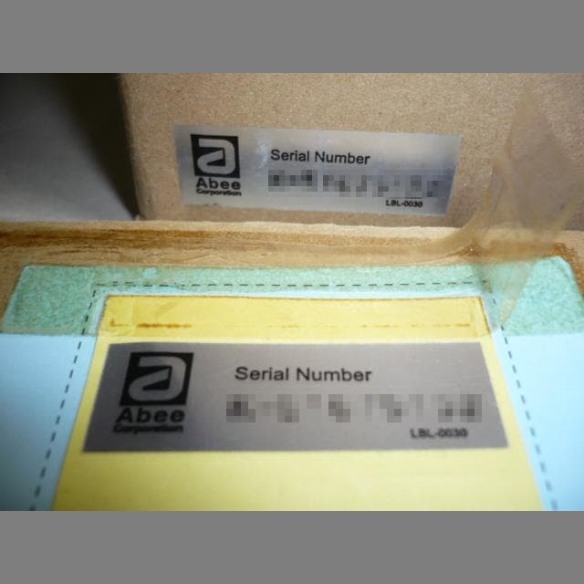 Abee acubic E30 青 山洋電気ファン、延長ケーブル等をおまけで同梱