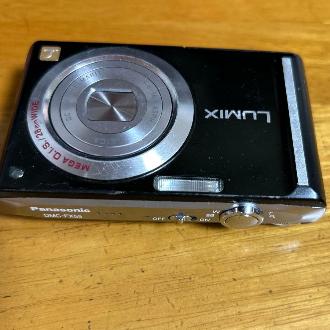 LUMIX DMC-FX55 デジカメ 本体 動作未確認充電器なし ジャンク扱い