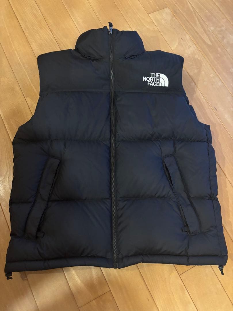 超美品　THE NORTH FACE ヌプシダウンベスト 黒 L THE NORTH FACE（ザ ノースフェイス） ダウンベスト ベスト メンズ