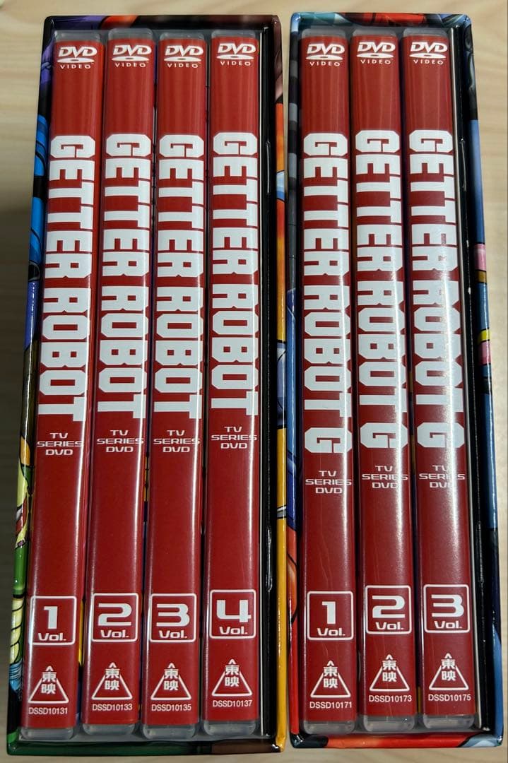 ゲッターロボ＋ゲッターロボG DVDBOX ゲッターロボG BOX <初回限定版>/神谷明【買取価格】｜ゲオの宅配買取