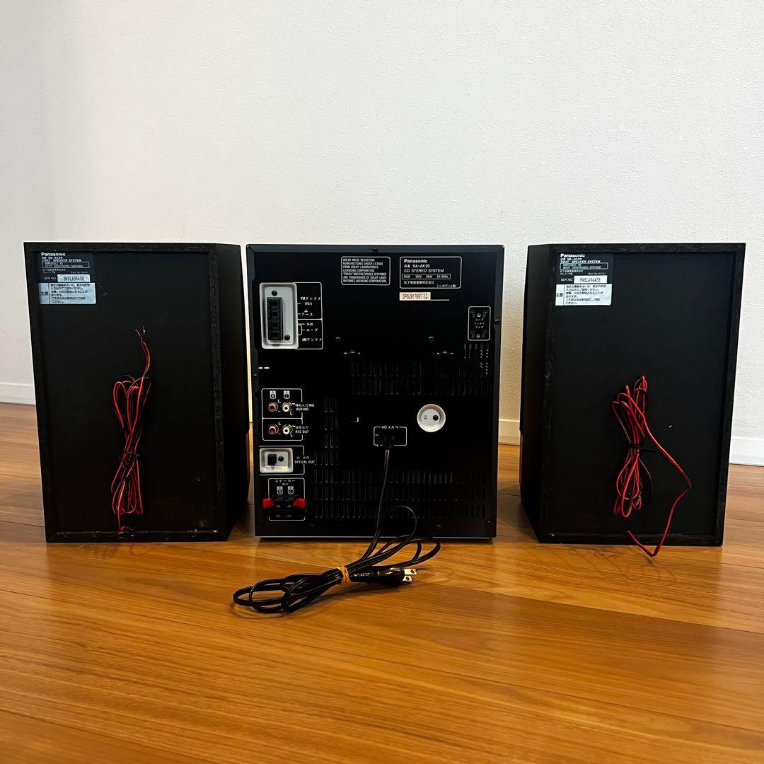 良好 Panasonic マッシュ SC-AK20 5チェンジャー 現状渡し - メルカリ