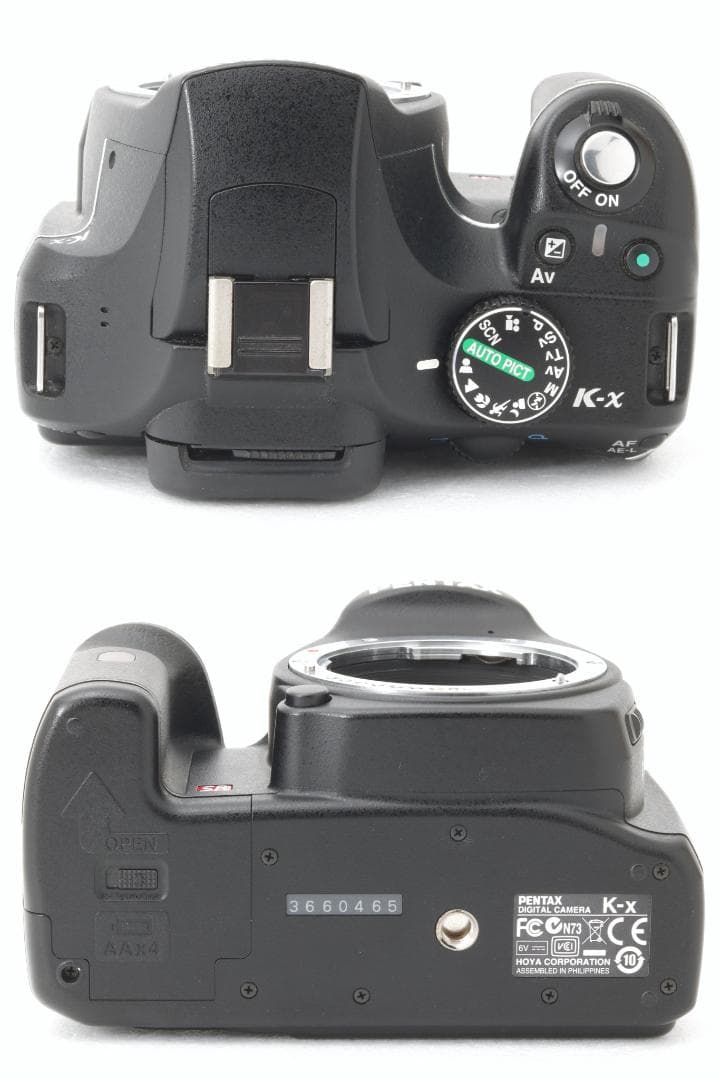 0218 ペンタックス PENTAX K-x ボディ《ショット数1,476枚》