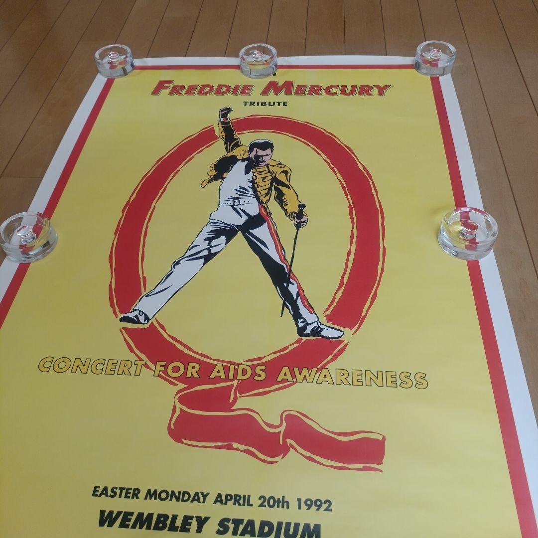 FREDDIE MERCURY 1992 追悼コンサート ヴィンテージポスター - メルカリ