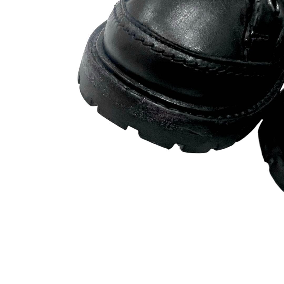 VALENTINO スタッズ レースアップ ワークブーツ - メルカリ