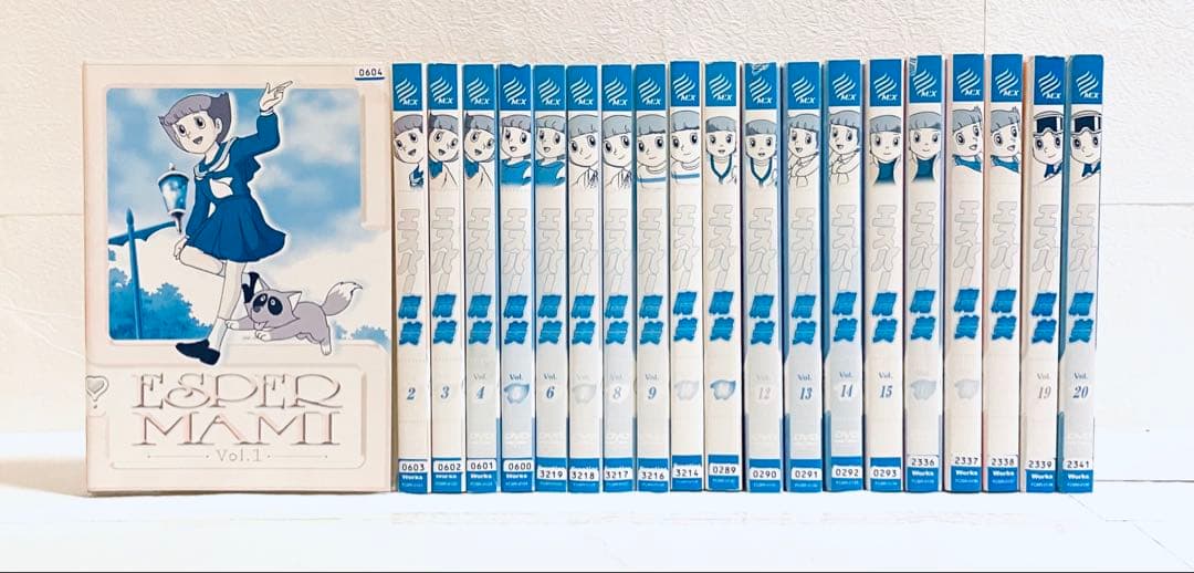エスパー魔美　【全20巻】　レンタル版DVD 全巻セット　　アニメ　●訳あり● 新品ケース交換済み 「エスパー魔美 DVD 全20巻セット」｜Yahoo!フリマ