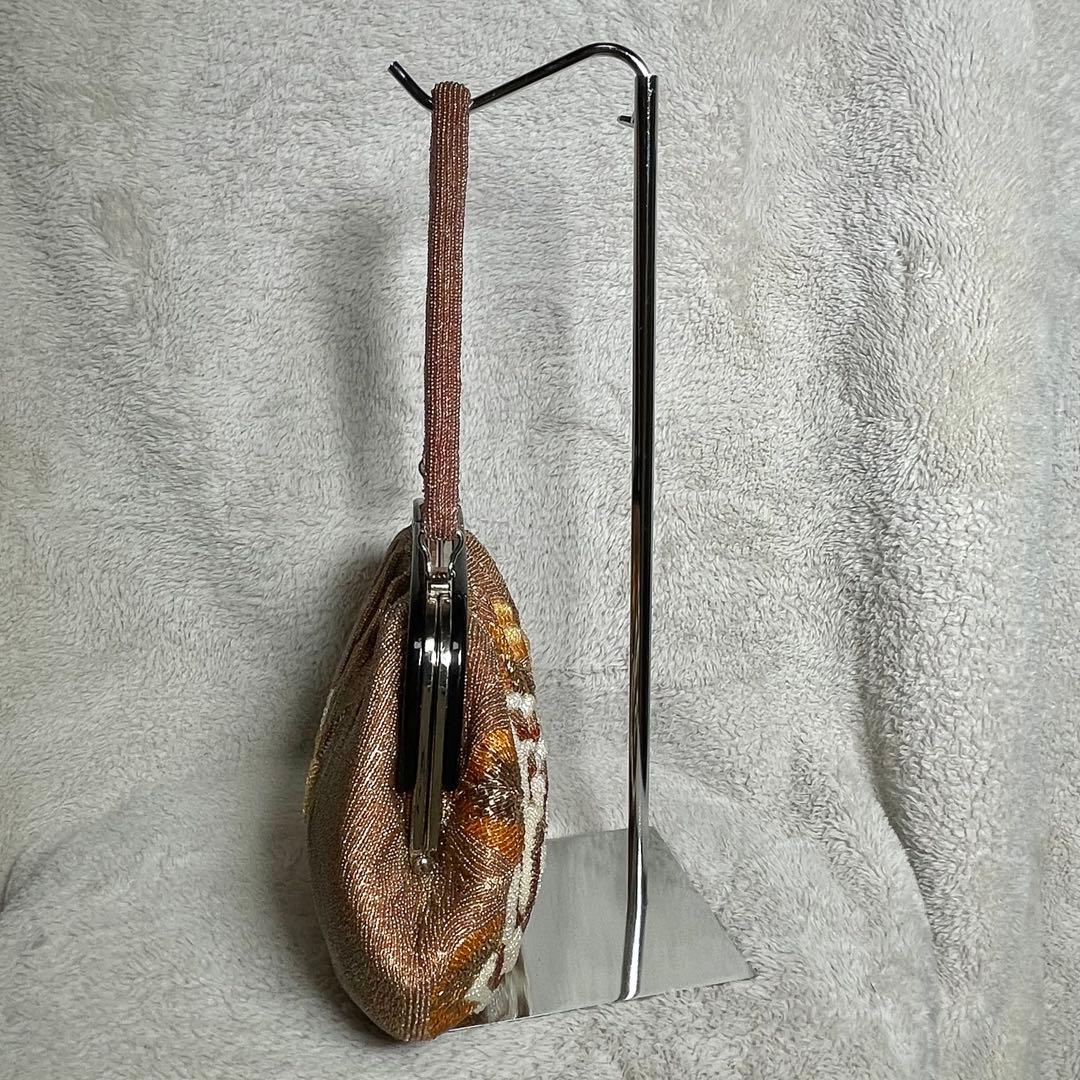 ヴィンテージ ビーズバッグ 総ビーズ ビーズ刺繍 レトロビーズ刺繍の