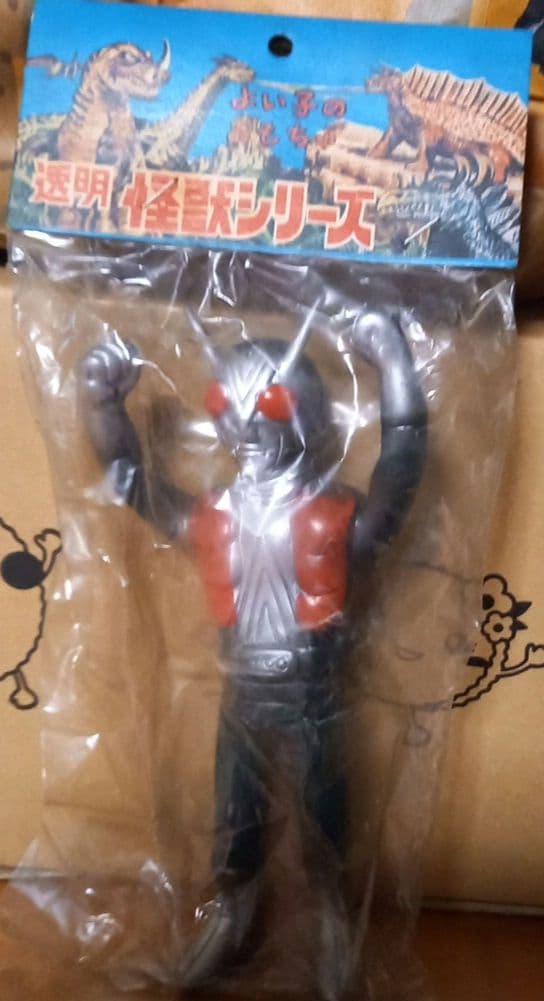 ライダーマン パチソフビ 無版権✨ヴィンテージソフビ✨昭和レトロ
