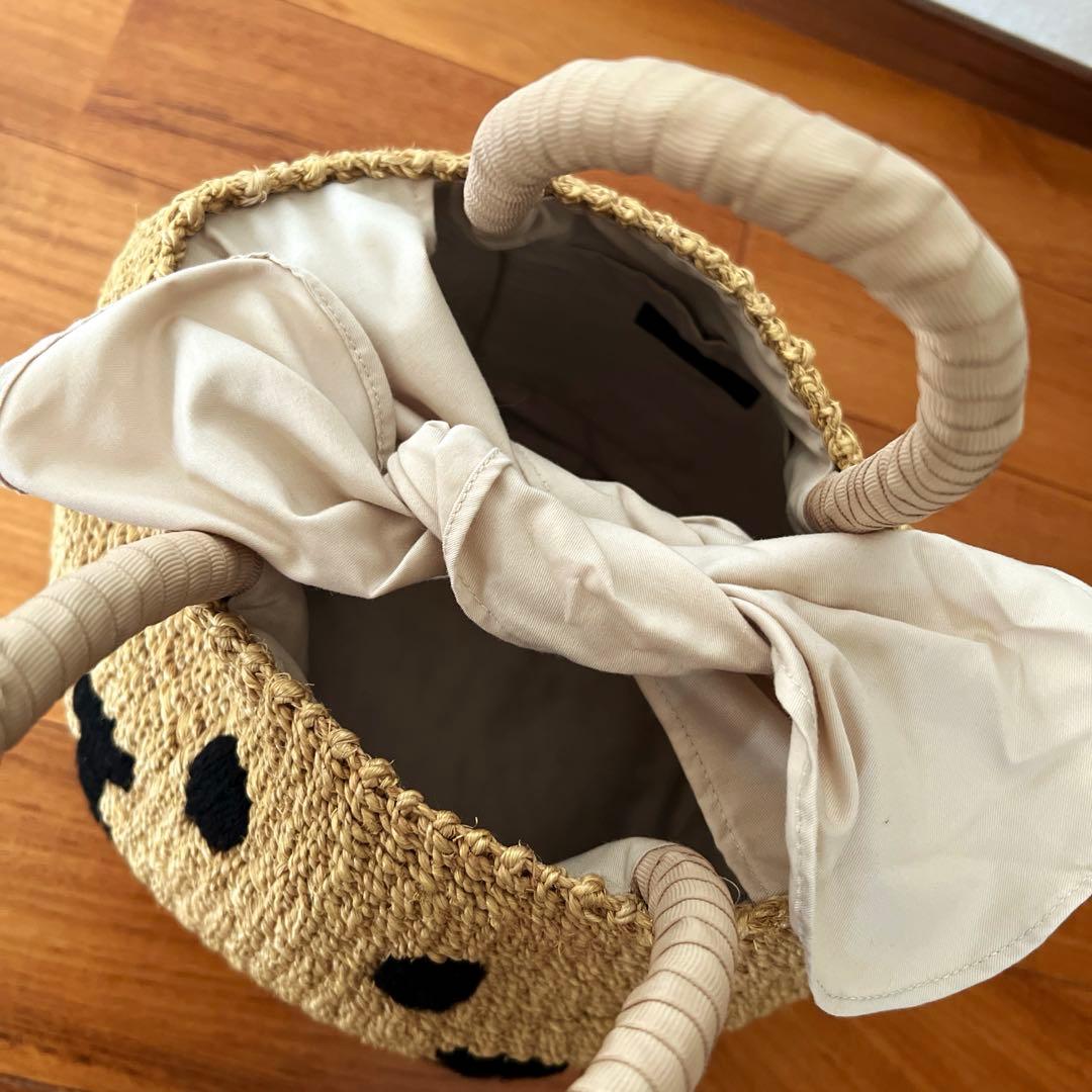 ユウ様専用‼️タグなし新品♡a-jolie(アジョリー)♡ニコちゃんカゴ