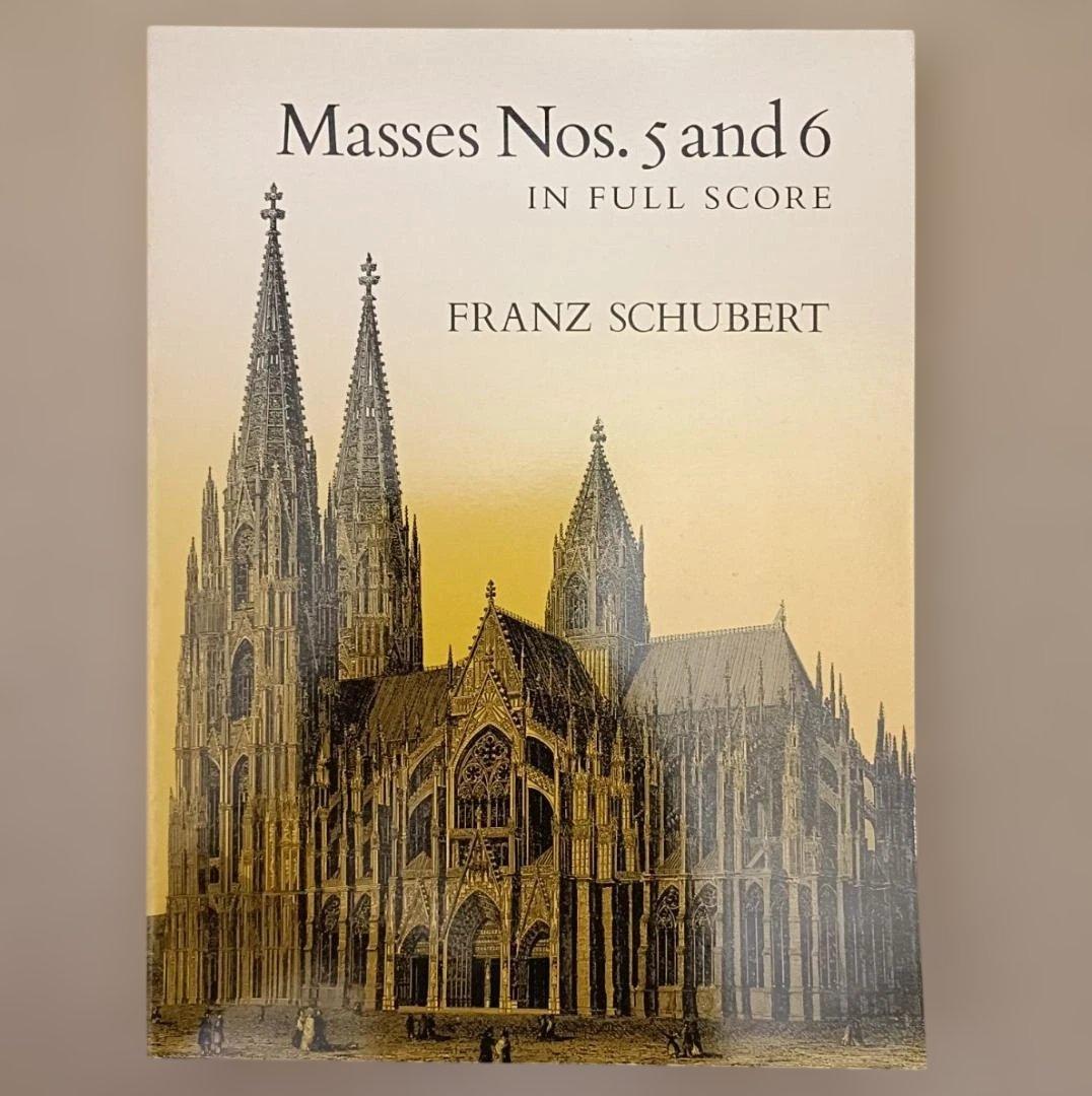 【大型スコア】シューベルト：ミサ曲第5番・ミサ曲第6番 フルスコア シューベルト：ミサ曲 第5番 変イ長調 D 678/原典版/Jost編: 指揮者用
