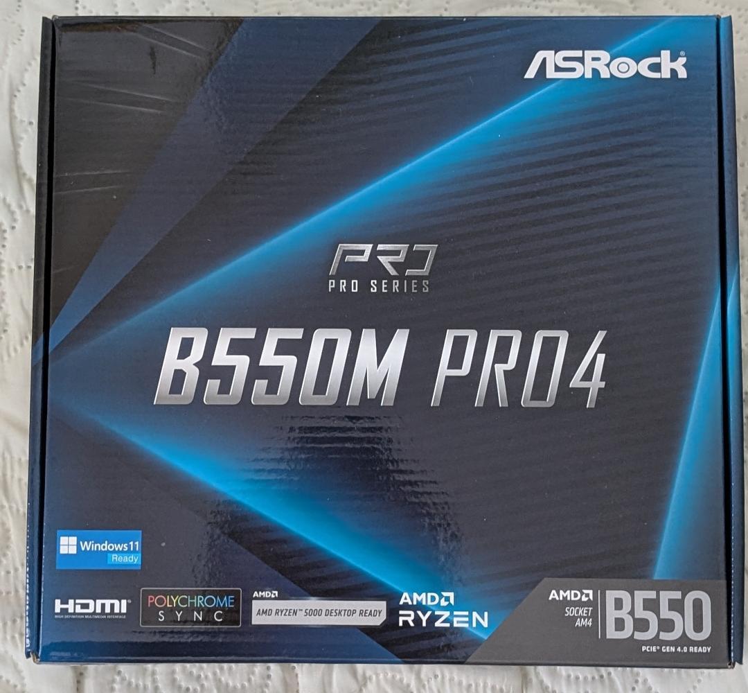 ASRock B550M PRO4 マザーボード メモリー16GB付 Amazon.com: ASRock B550M PRO4 Supports 3rd Gen AMD AM4 Ryzen