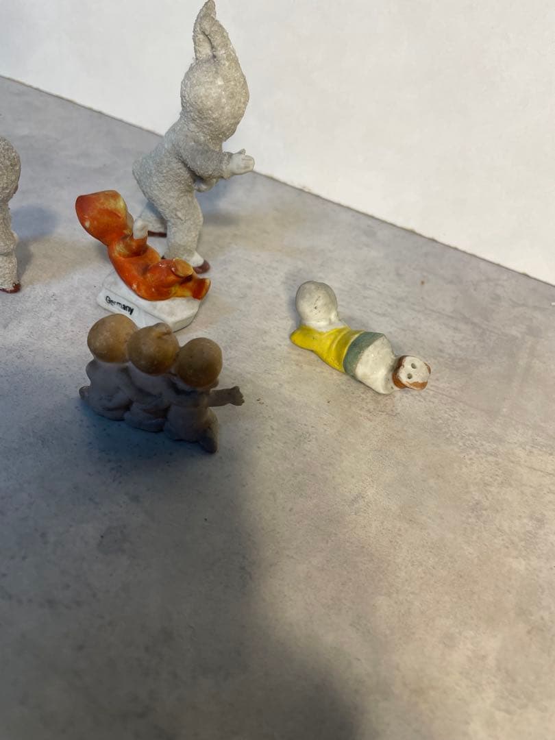 アンティーク Germany スノーベイビー 雪の子人形 1930 ビスクドール