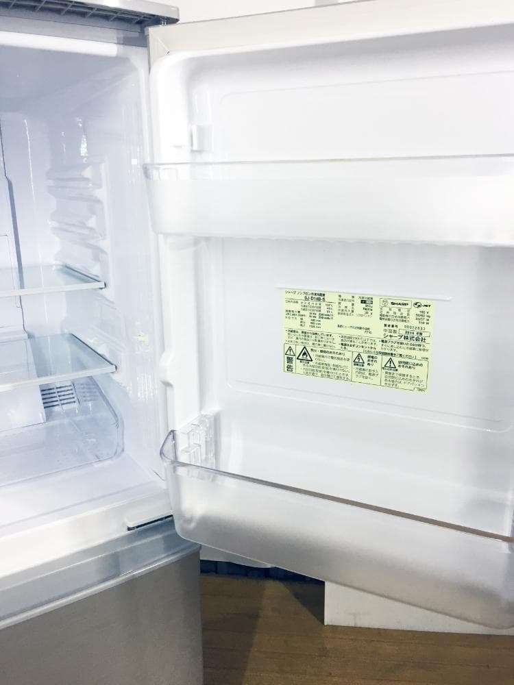 ☆2015☆美品中古☆SHARP 137L 冷蔵庫【SJ-D14A-S】N001 - メルカリ
