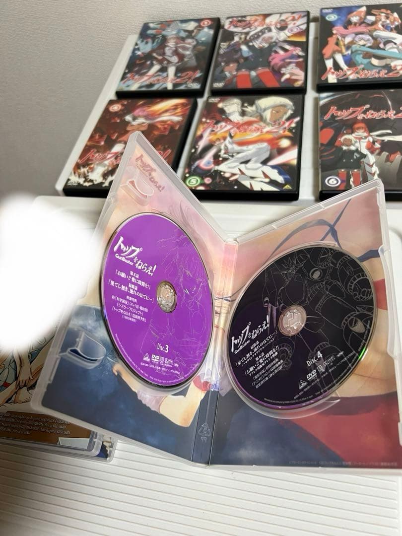 トップをねらえ!8巻（DVD）