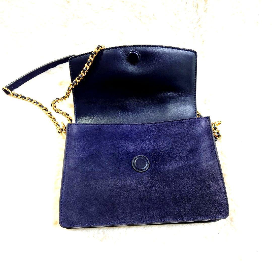 に*む様 トリーバーチ チェーンショルダーバッグ パーカー 刺繍 花柄