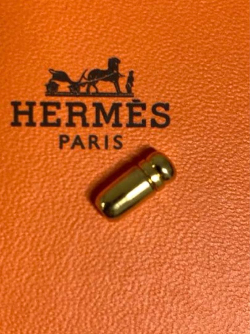 良品 HERMES エルメス セリエ ピンブローチ ピンバッチ ゴールド 箱