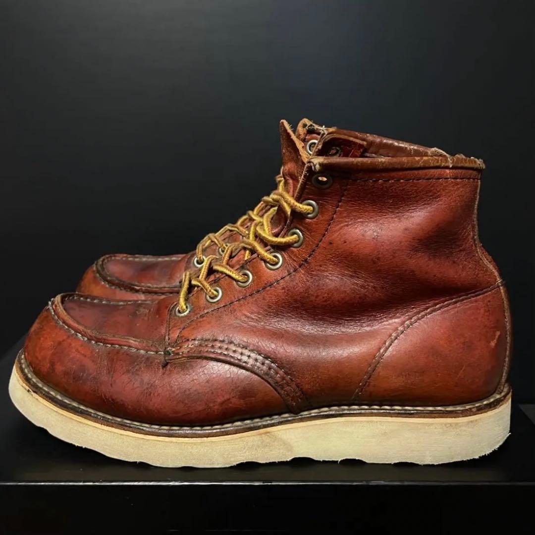 91年製 レッドウィング アイリッシュセッター 875 初期半円犬タグ 金