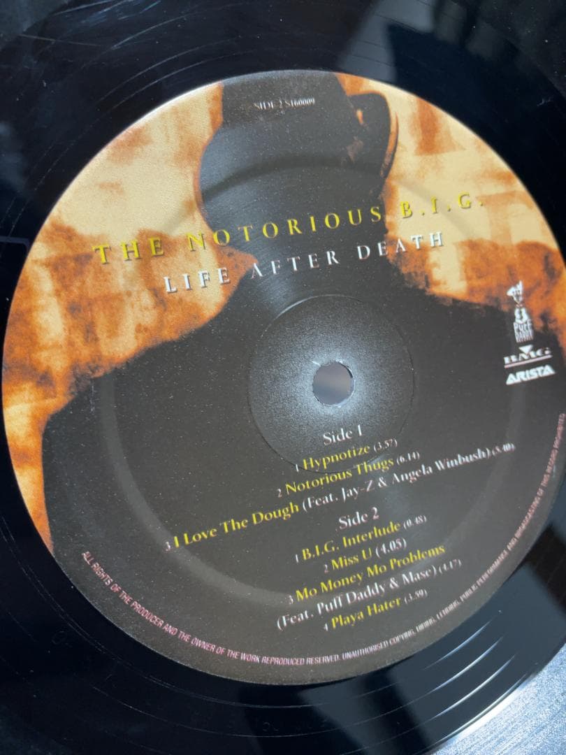 The Notorious BIG/LifeAfterDeath 希少2LP!!