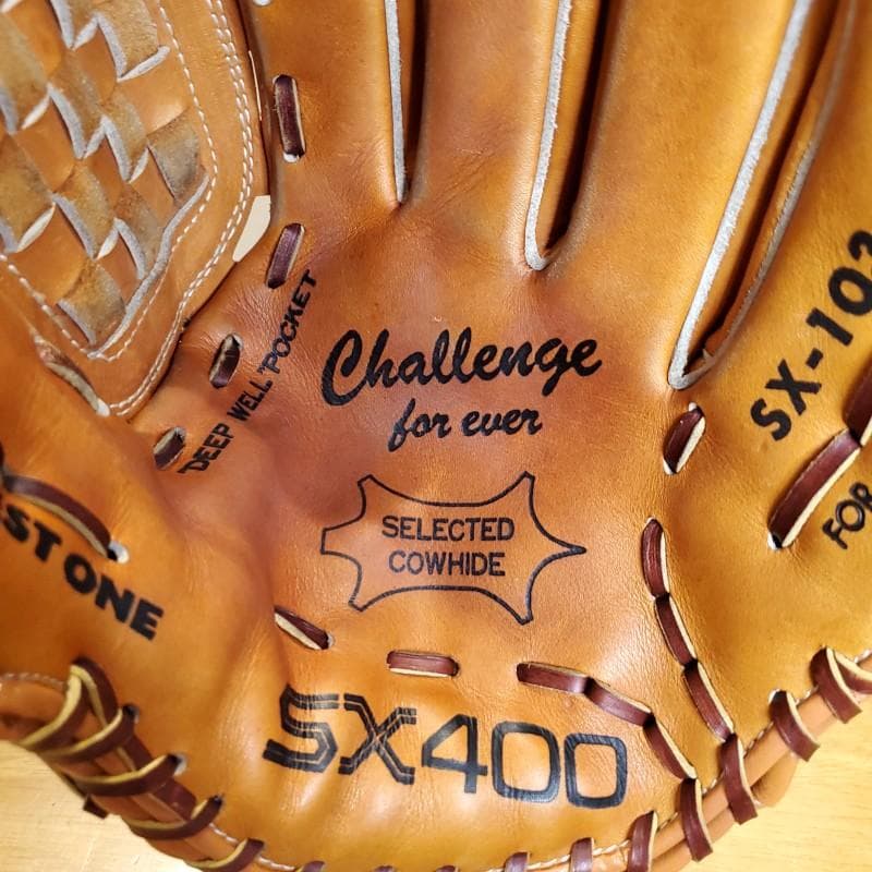 SX400 アントラー製 金田正一400勝記念グラブ 軟式グローブ - メルカリ