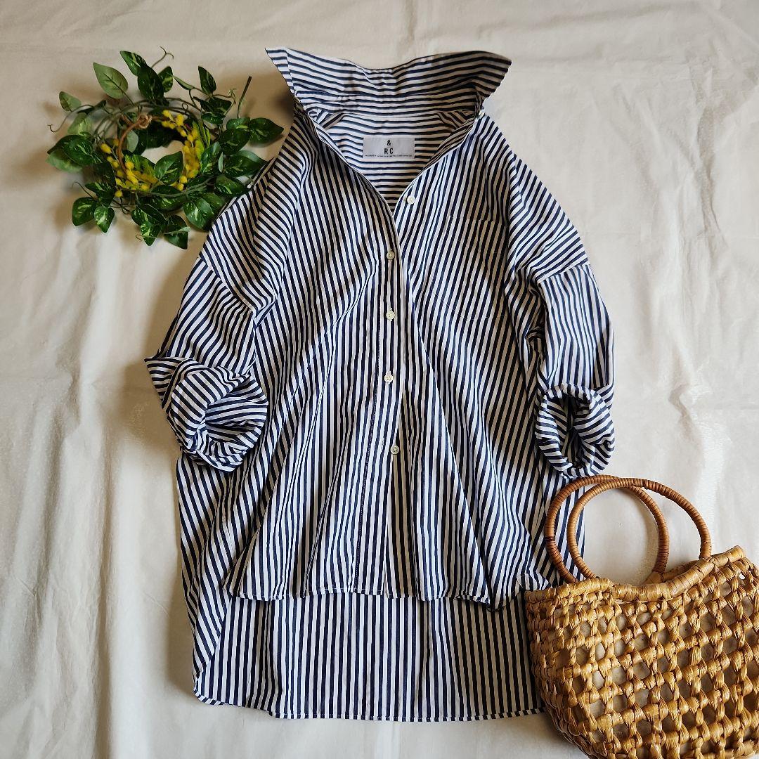 Curensology カレンソロジー＜&RC＞ビッグシャツ ストライプ - メルカリ