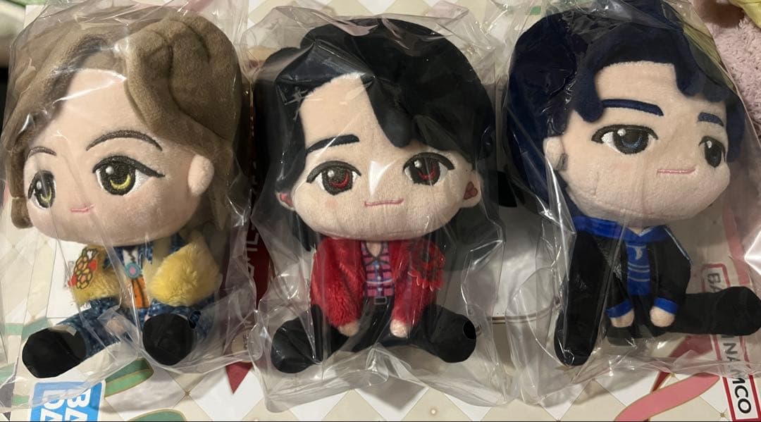 【Mrs. GREEN APPLE】一番くじA賞ぬいぐるみマスコット 3体セット きょうから】Mrs. GREEN APPLE、ローソン「一番くじ」第3弾12・16発売