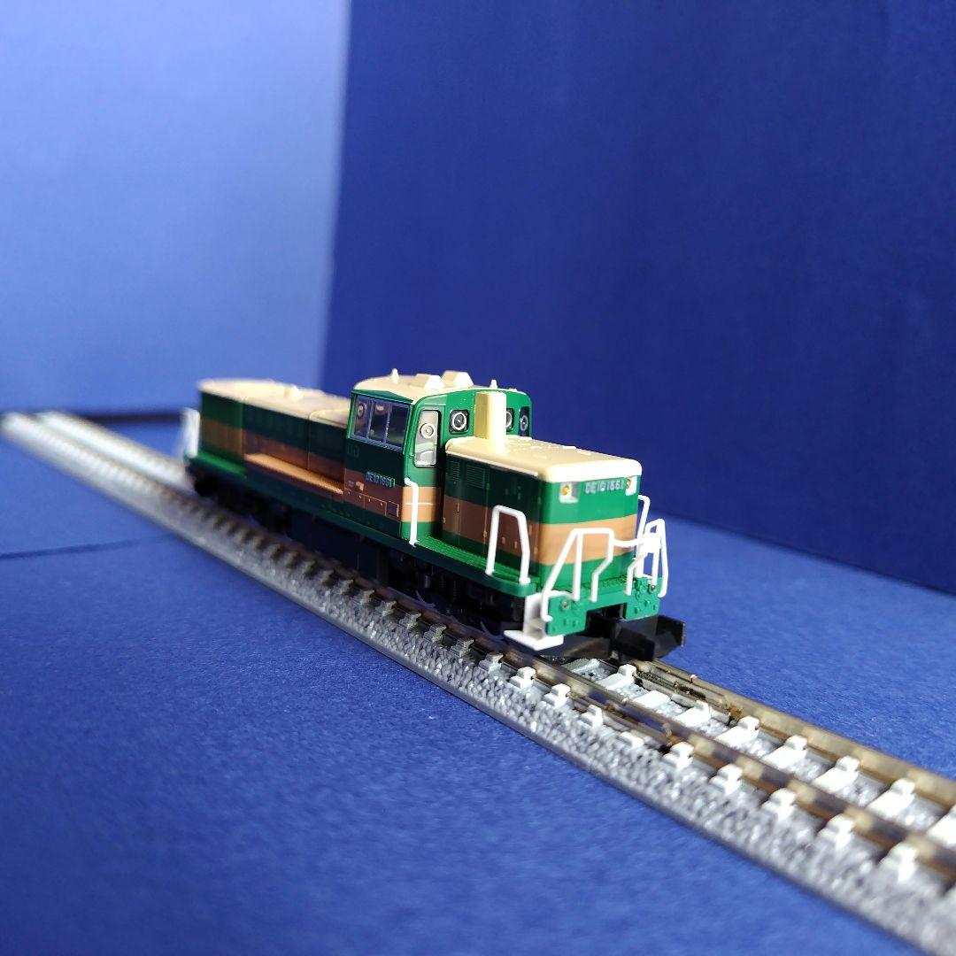 美品tomix2233 DE10形 釧路湿原ノロッコ号 ディーゼル機関車Nゲージ