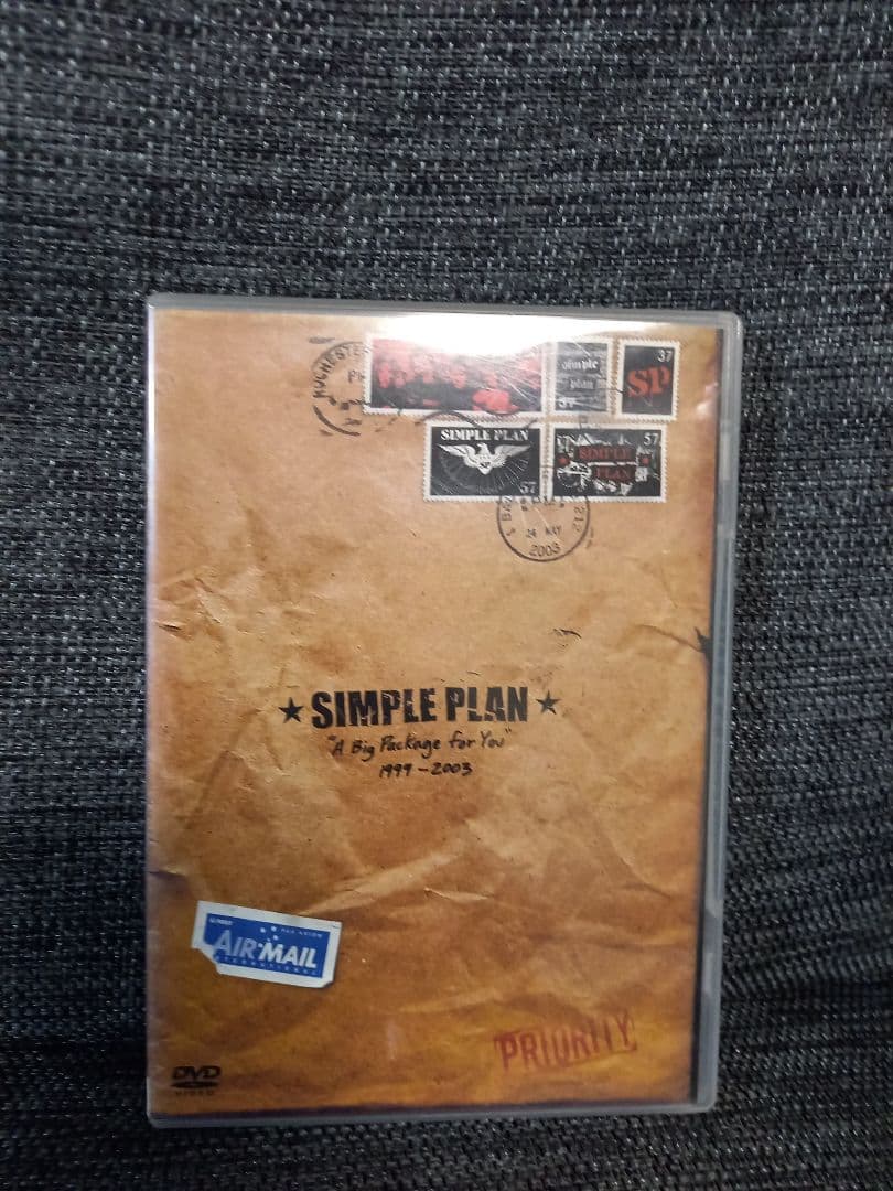 直筆サイン入り　simple plan/俺たち★シンプル・プランの豪華なDVD!