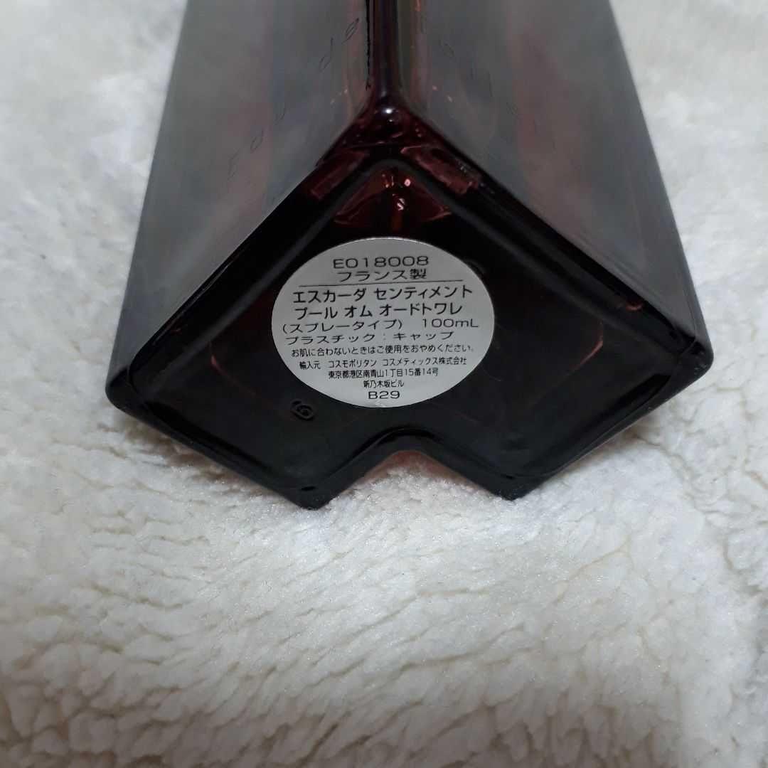 まもなく出品終了エスカーダ センティメントプールオム オードトワレ