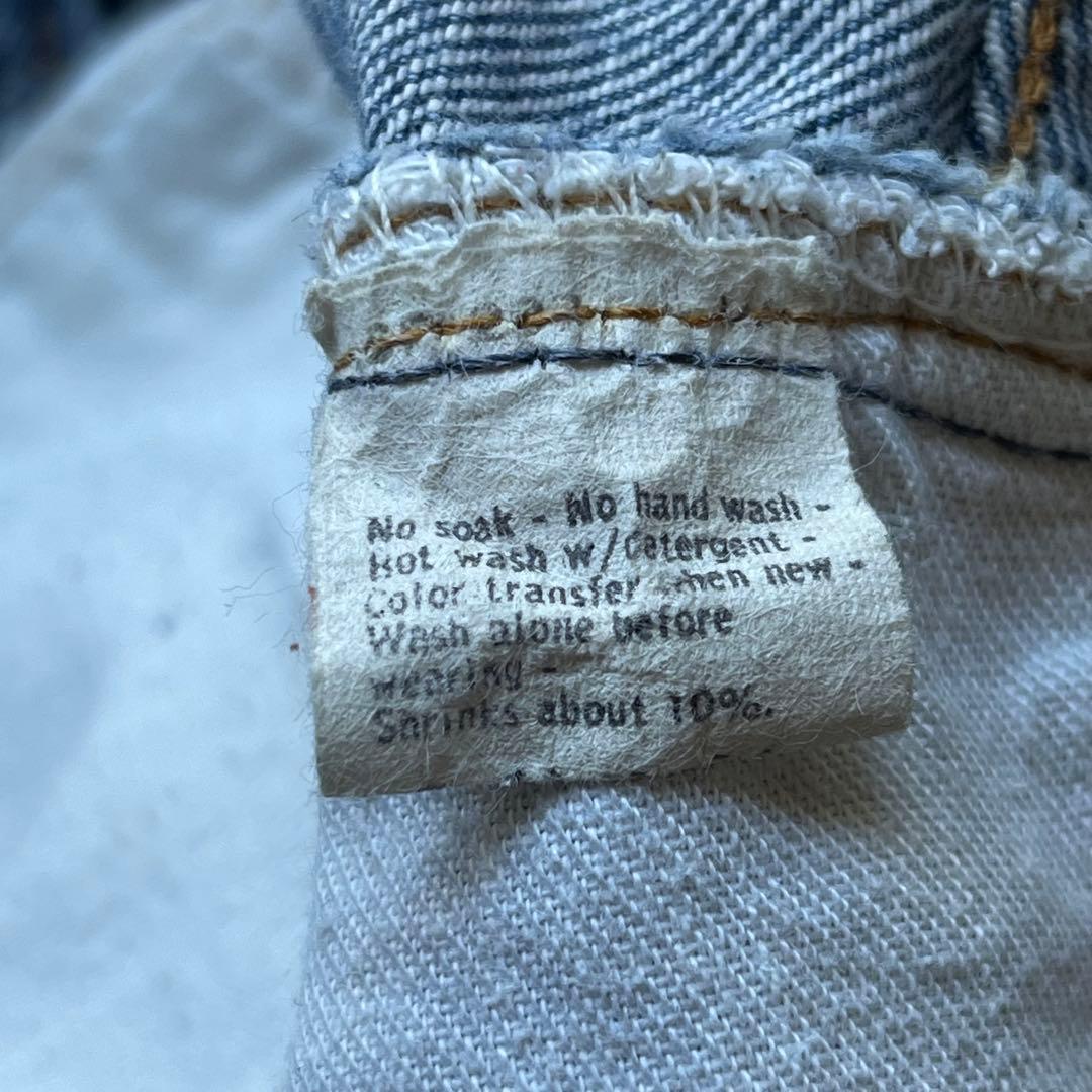 Levi's リーバイス 501 80s 66後期 ボタン裏2 レア - メルカリ