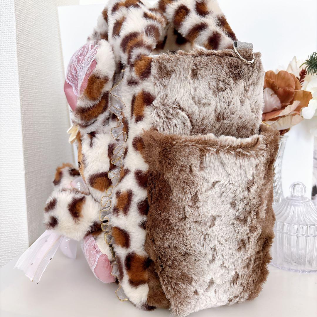 コヤンイサムチョン クムちゃん レオパードファーバック - メルカリ