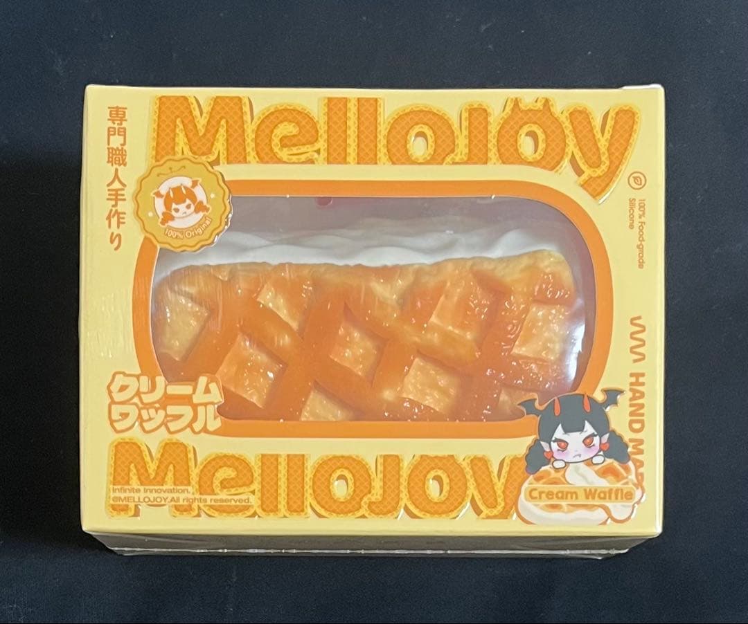 mellojoy クリームワッフル　スクエア　クリーミークリーム Mellojoy クリームワッフル スクイーズ クリーミークリーム DIYJOJO 2
