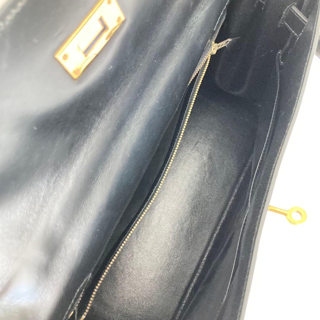 希少 エルメス ケリー 32 トワルアッシュ ブラック 〇F刻印 - メルカリ