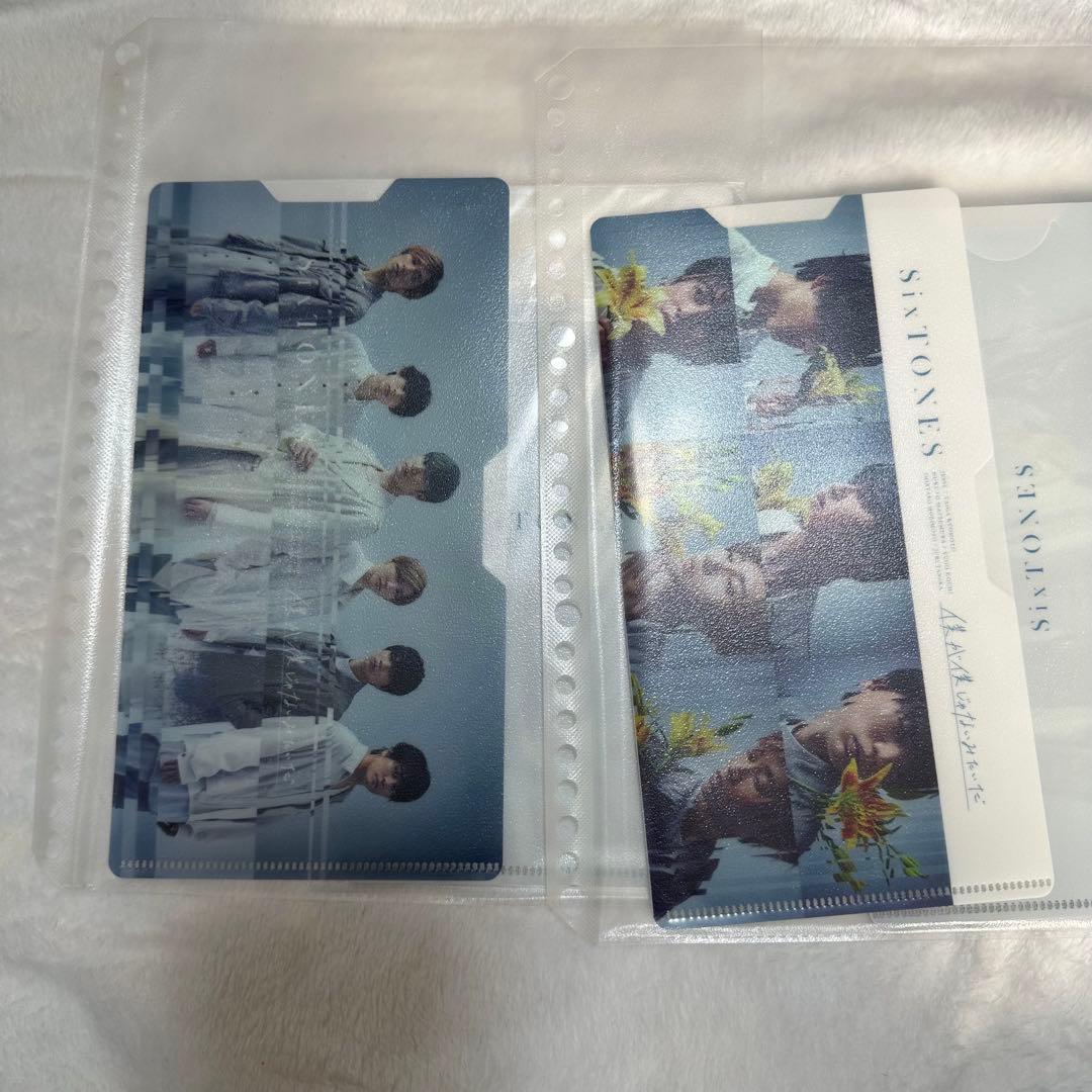 SixTONES CD購入特典 クリアファイル15点 - メルカリ