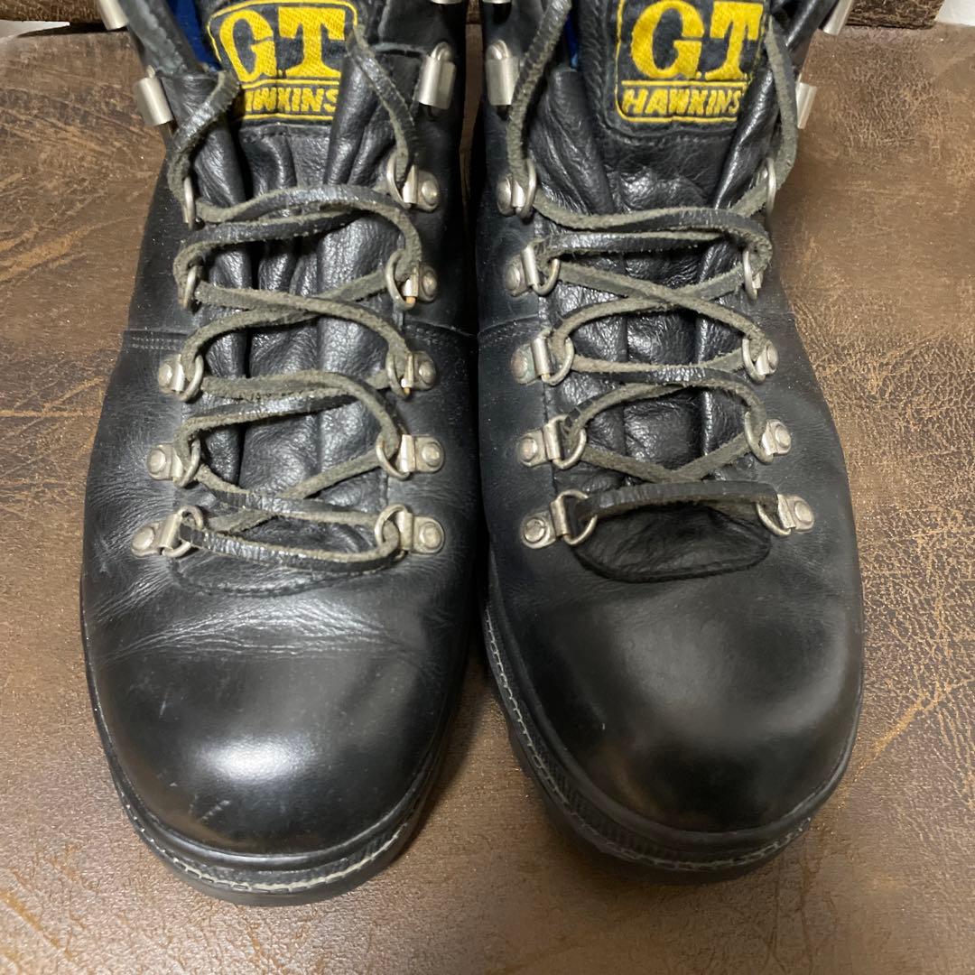 90s HAWKINS トレッキングブーツ 26.5cm ブラック マウンテン