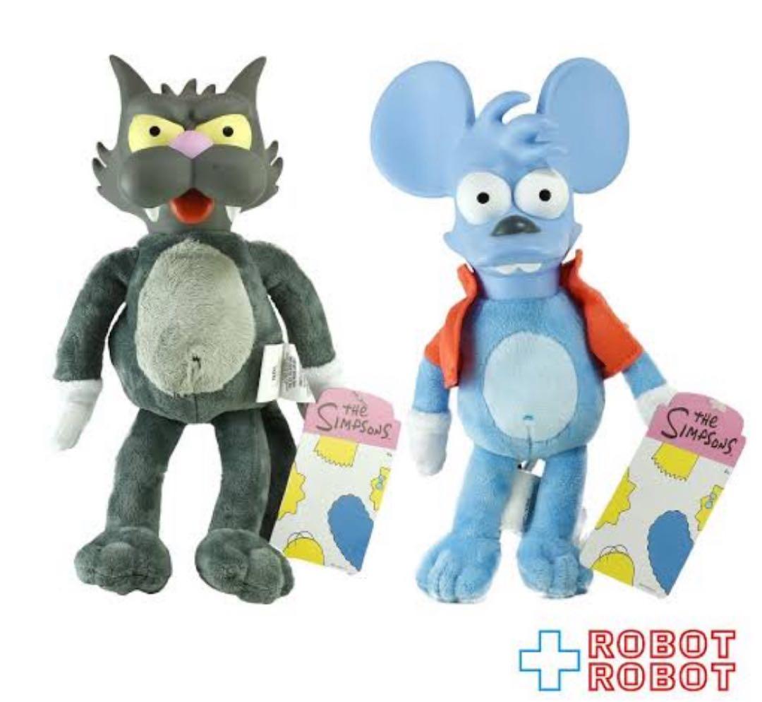 ザ・シンプソンズ ベーシック プラッシュ イッチー・スクラッチー 2個