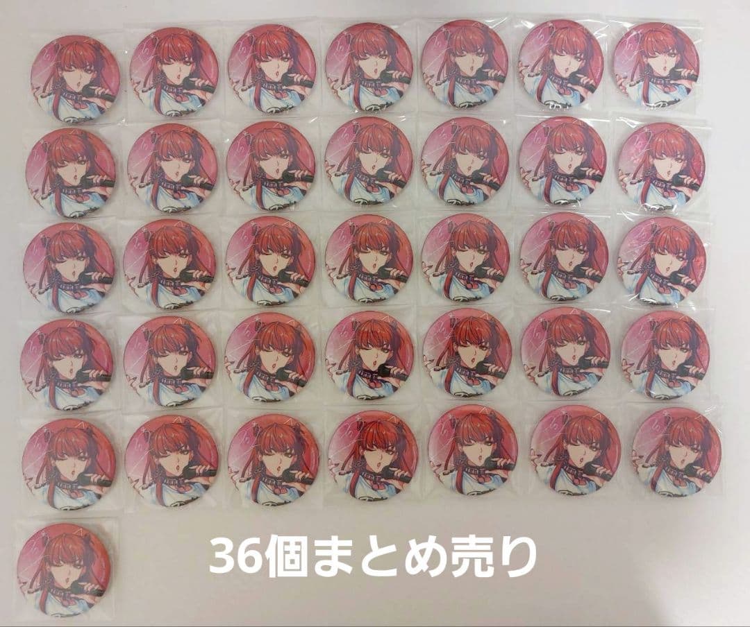 パラライ 缶バッジ アン パラライ 6周年 缶バッジ アン・フォークナー - メルカリ