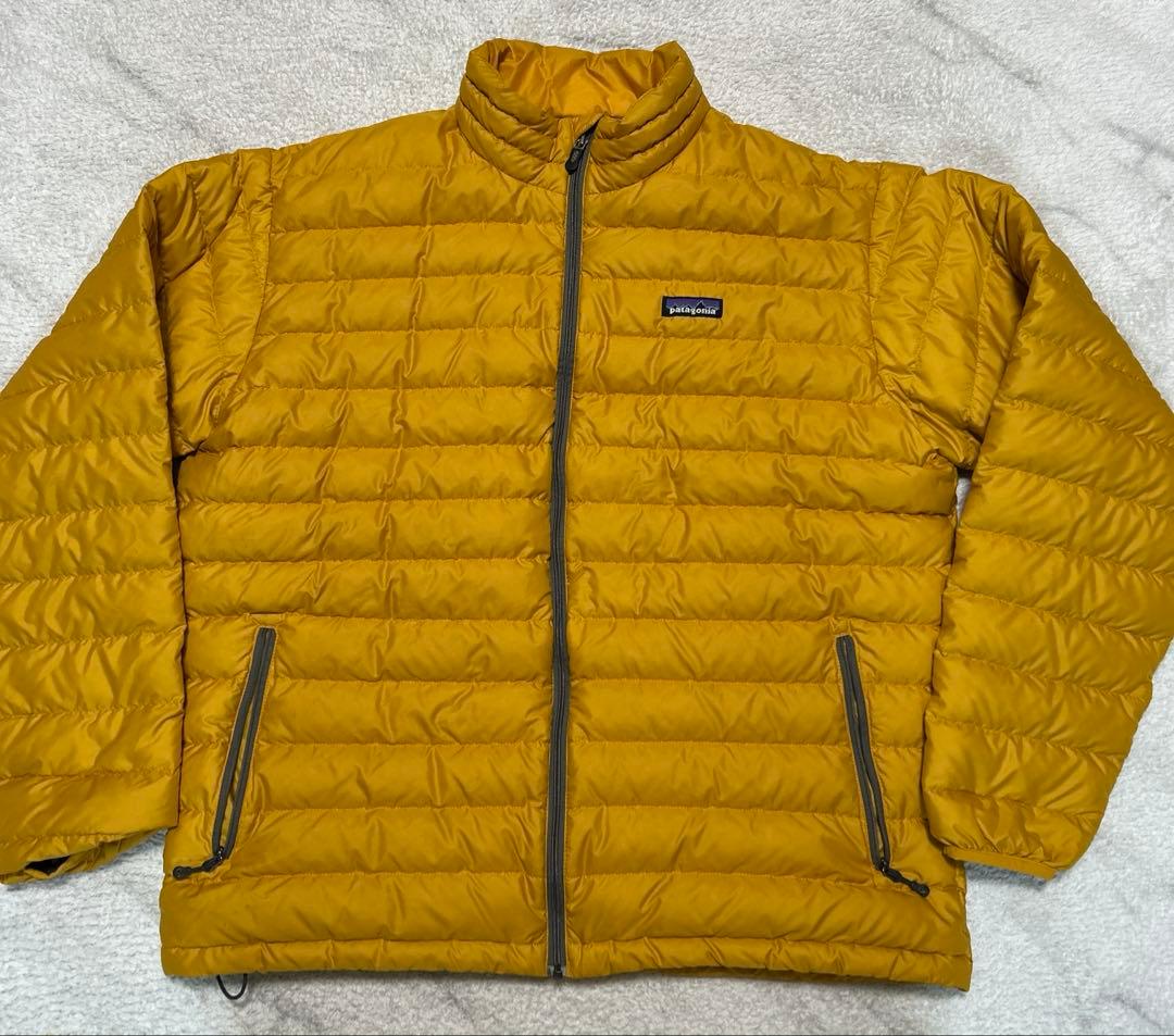 Patagoniaパタゴニア　ダウンセーター　ダウンジャケット　L イエロー 中古・古着通販】Patagonia (パタゴニア) ダウンジャケット イエロー