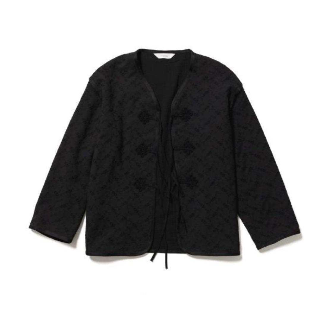 トップス FLOWER LINER JACKET FLOWER TAPERED PANTS Men's Charcoal Flower Fleece Zip Liner Jacket – Universal Works