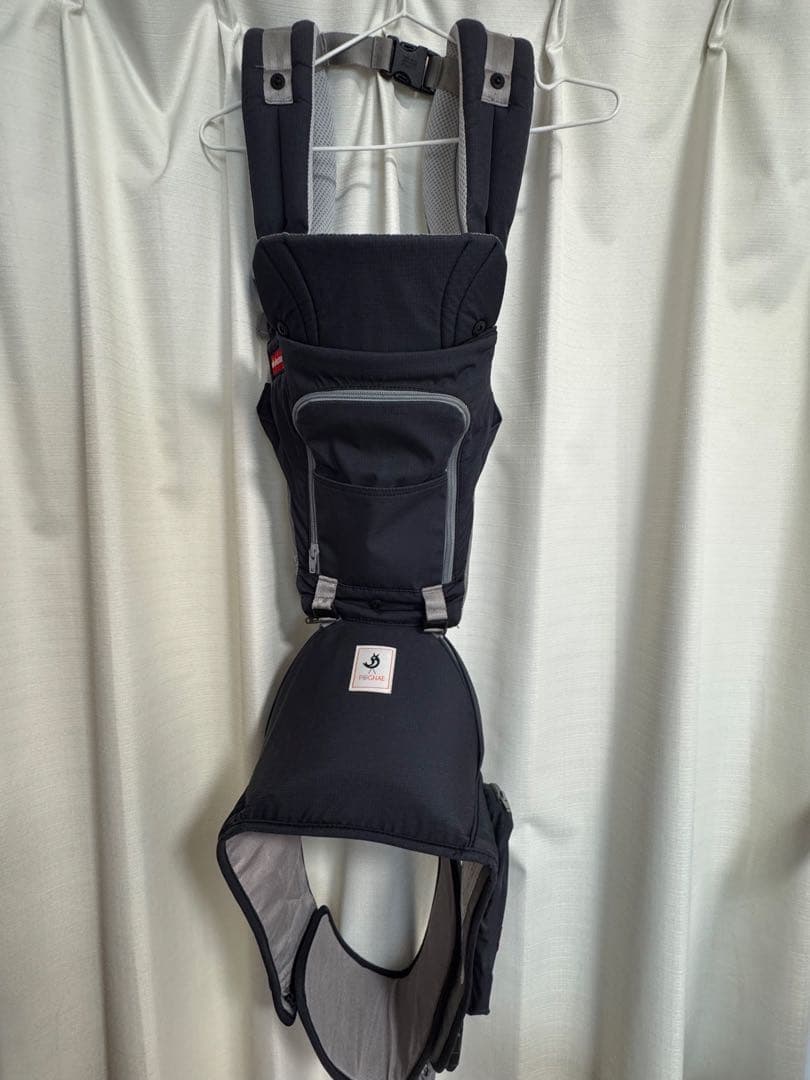 ミキハウス✗ポグネー ベビーキャリア 抱っこ紐 おまけ付き ミキハウス×ポグネー 抱っこ紐 ベビーキャリア