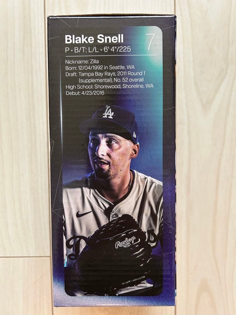 ロサンゼルス・ドジャース ブレイク・スネル ボブルヘッド - メルカリ