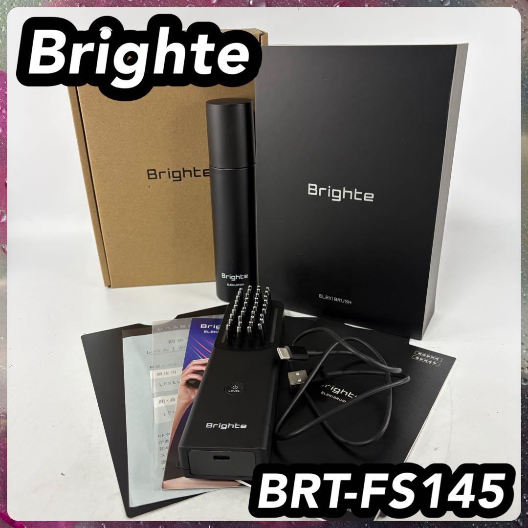 Brighte ELEKI BRUSH ブライト エレキブラシ Brighte（ブライト） エレキブラシ プラス ブラシ型 美顔器 頭皮ケア