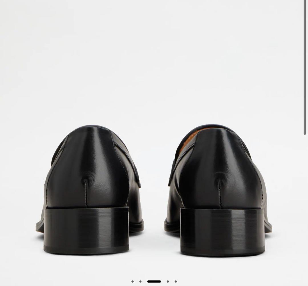 TOD'S(トッズ)Tタイムレス レザー ローファー 23.5cm