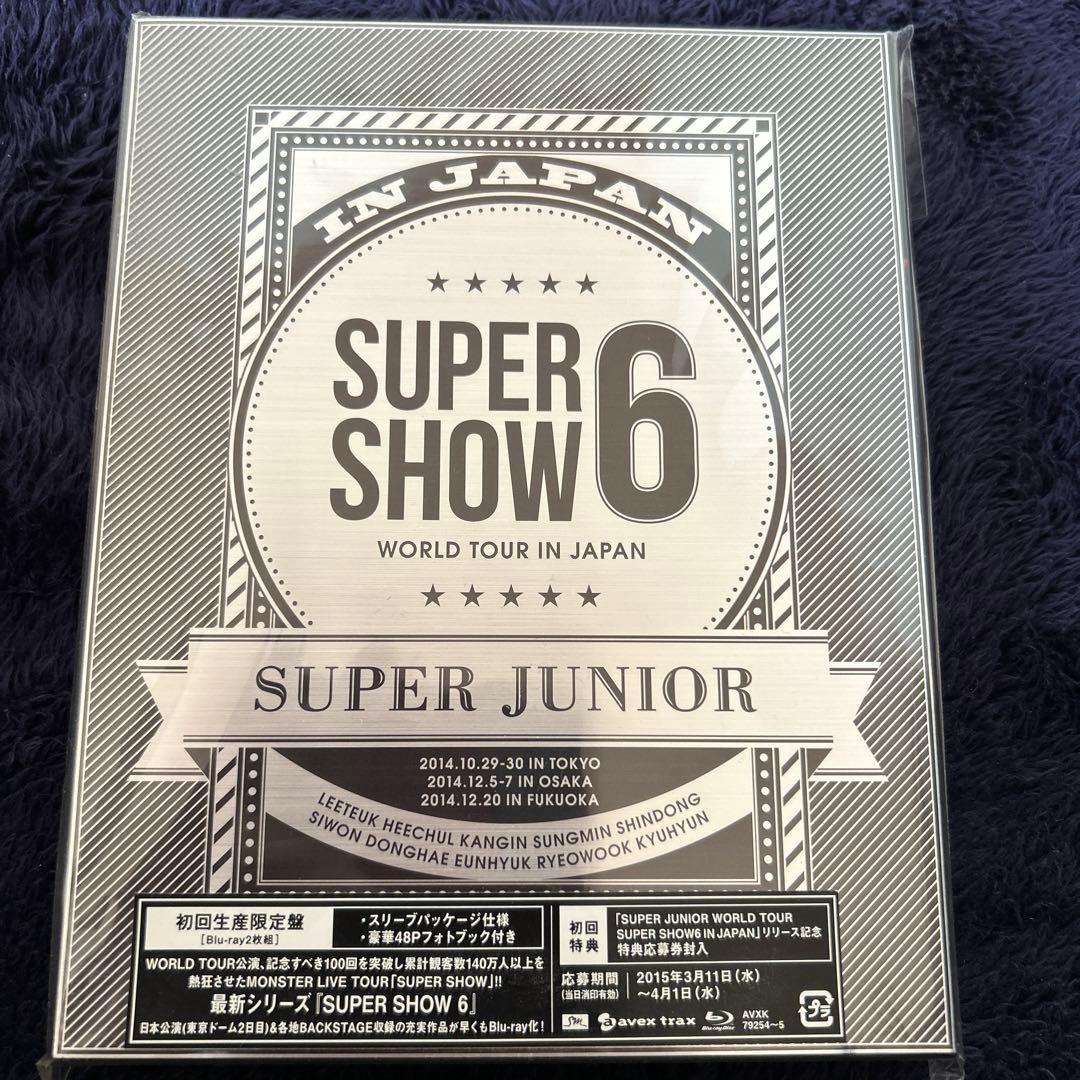 SUPER JUNIOR WORLD TOUR SUPER SHOW6未開封 Amazon.com: SUPER JUNIOR WORLD TOUR SUPER SHOW6 in JAPAN (DVD2枚組