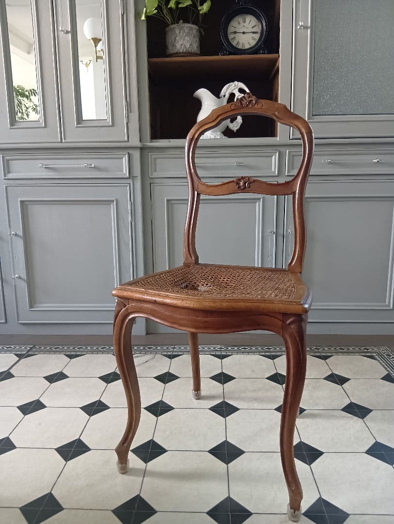 フランス アンティークチェア バルーンバックチェア フレンチインテリア バルーンバックチェア.30 フランスアンティーク家具 フレンチチェア 椅子