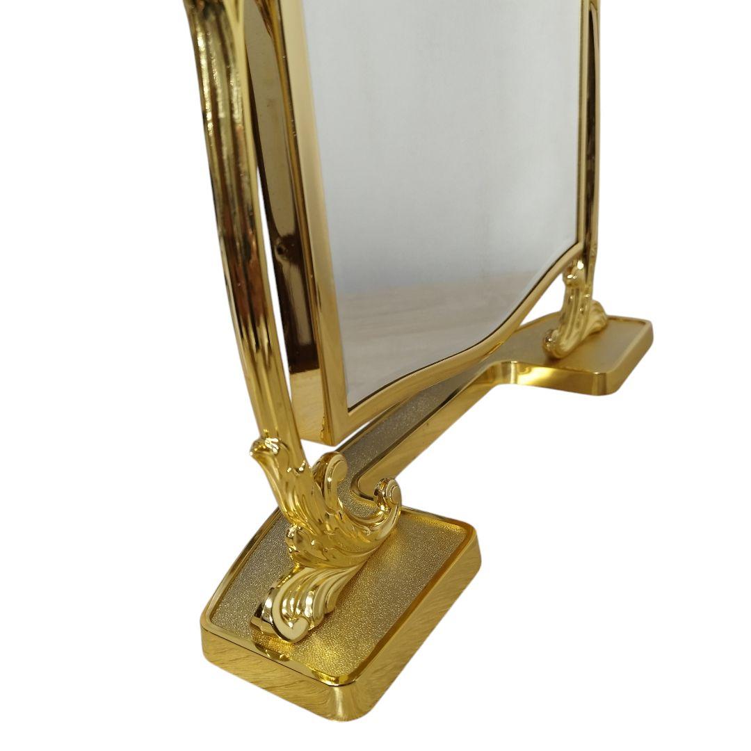 資生堂 花椿会 記念品 スタンドミラー 鏡 ミラー 非売品 ノベルティ