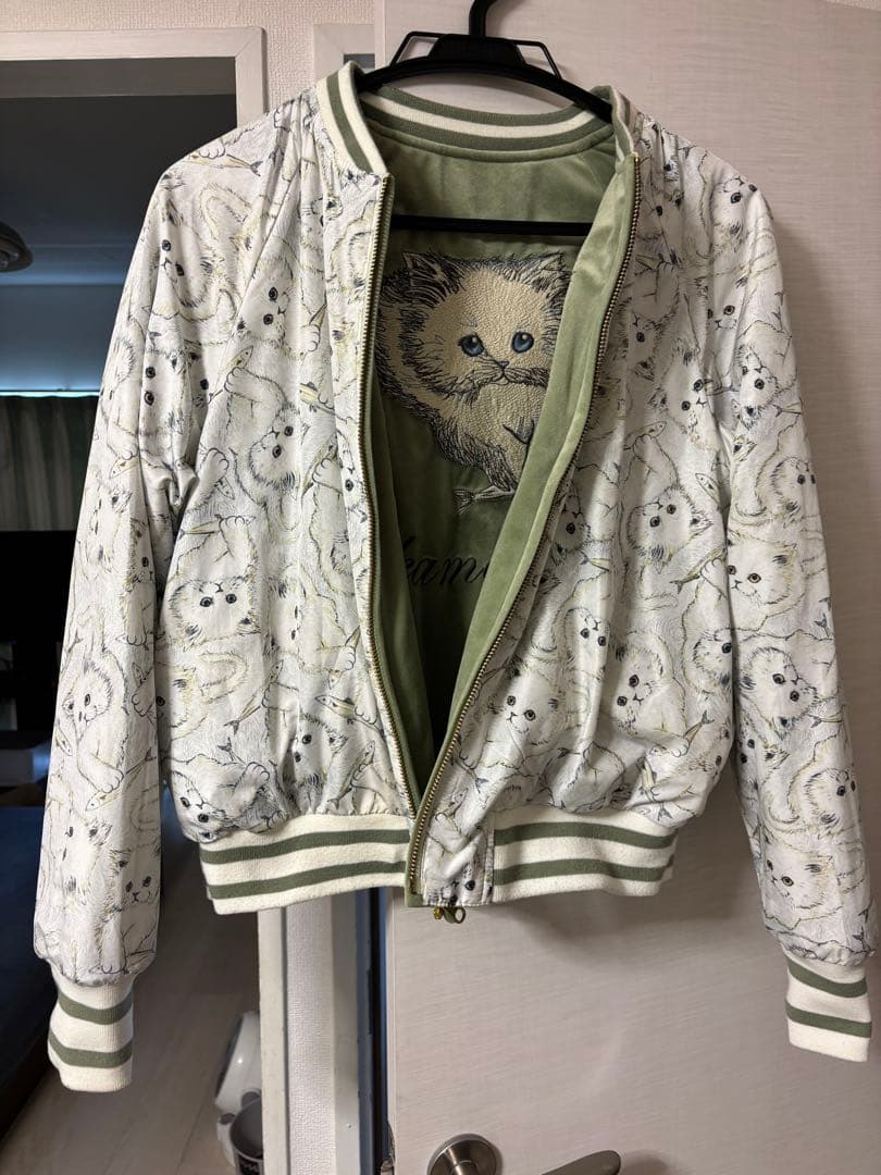 つかまえたねこスカジャン／フランシュリッペ（franche lippee）