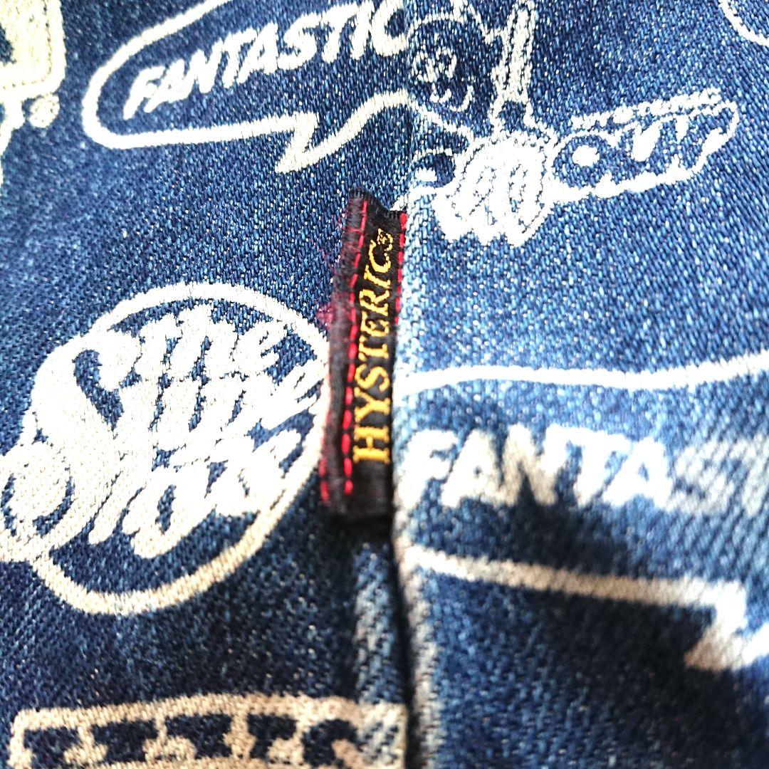 ヒステリックグラマーデニム星トートバッグ ヴィンテージ ロゴ - メルカリ