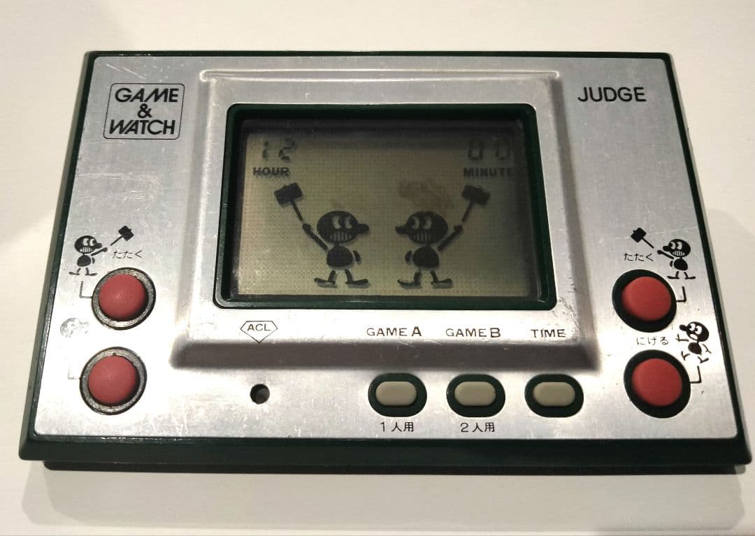 稀少品 ゲーム&ウォッチ ジャッジ JUDGE　前期　ニンテンドー任天堂 任天堂 Nintendo＜GAME&WATCH JUDGE IP-05＞ゲームウォッチ ジャッジ