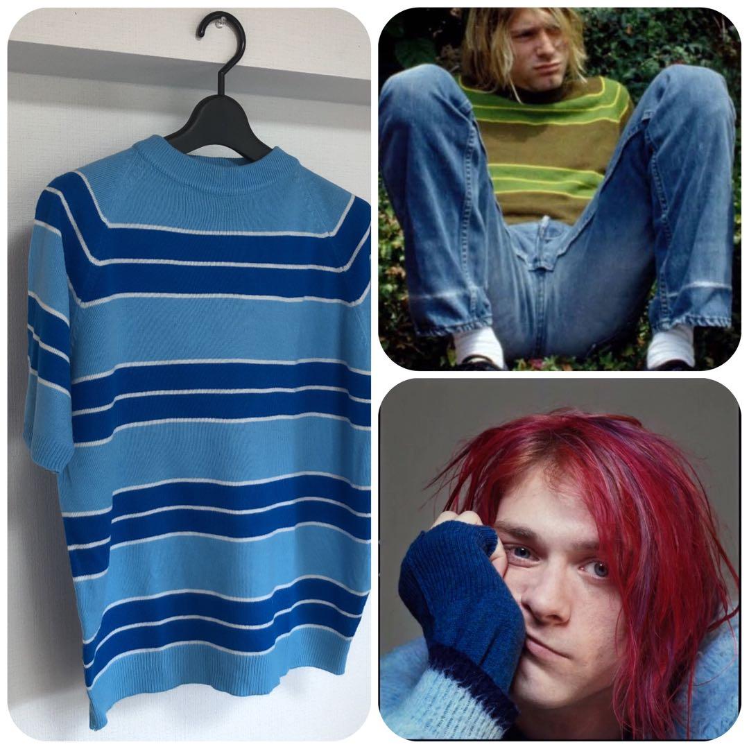 ◇Special◇ カートコバーン smells like PV着 ボーダー T - メルカリ