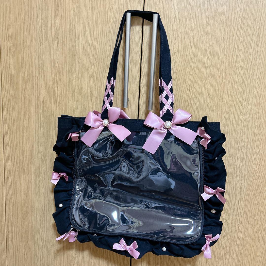 ザッカマート 痛バ A4 フリルデザイン ローズピンク ブラック - メルカリ